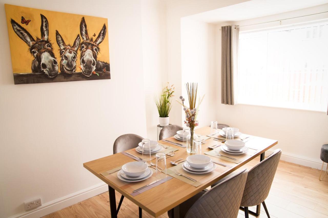 동커스터 3Br-St Johns Hse-Free Parking-Workers-Kitchen-Wifi-Dog Friendly 아파트 외부 사진